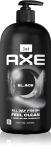 Axe Black tusfürdő gél arcra, testre és hajra