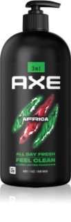 Axe Africa Duschgel für Gesicht, Körper und Haare
