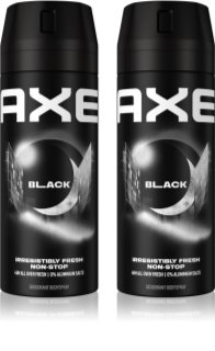 Axe Black Frozen Pear & Cedarwood deodorant and body spray economy pack 2 x 150 ml