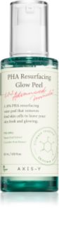 AXIS-Y 6+1+1 Advanced Formula PHA Resurfacing Glow Peel reinigendes Hautpeeling zur Verjüngung der Gesichtshaut 50 ml