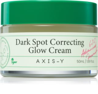 AXIS-Y 6+1+1 Advanced Formula Dark Spot Correcting Glow Cream Niisutav geelkreem hüperpigmentatsiooniga nahale 50 ml