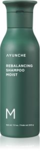 AYUNCHE Rebalancing Shampoo Moist šampon proti řídnutí a padání vlasů s hydratačním účinkem