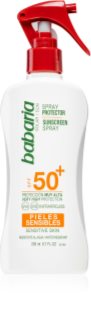 Babaria Sun Sensitive spray solar pentru piele sensibila SPF 50+ 200 ml