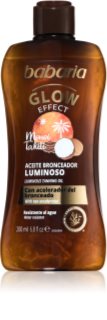 Babaria Glow Effect Monoi Tahiti żel rozświetlający wspomagający opalanie