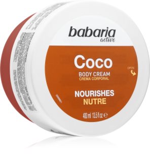 Babaria Coconut creme corporal para pele muito seca 400 ml