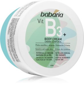 Babaria Vitamin B3 telový krém pre citlivú pokožku 400 ml