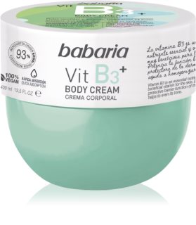 Babaria Vitamin B3 creme corporal para pele sensível 400 ml