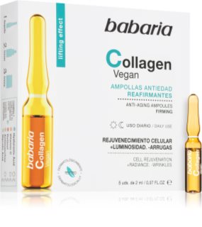 Babaria Collagen Ser impotriva semnelor de imbatranire a pielii in fiole 5x2 ml