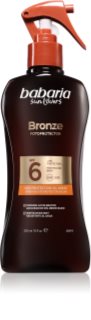 Babaria Sun Protective napozó olaj spray -ben SPF 6 300 ml