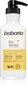 Babaria Vitamin C Lait corporel hydratant pour tous types de peau 500 ml