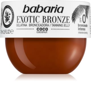 Babaria Tanning Jelly Exotic Bronze body gel to accelerate tanning 75 ml