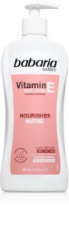 Babaria Vitamin E výživné telové mlieko 400 ml