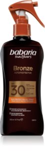 Babaria Sun Bronze Spray Sun Protector Oil ulei protector SPF 30 200 ml