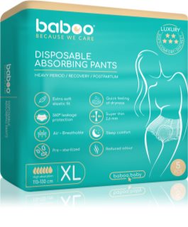 Baboo Disposable Absorbing Pants  XL méret 5 db
