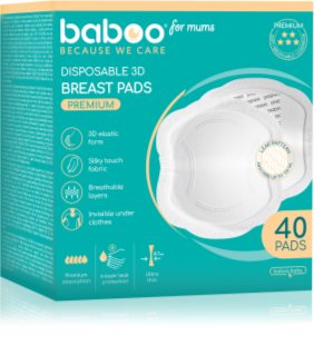 Baboo Premium Disposable Breast Pads disposable breast pads 40 pc