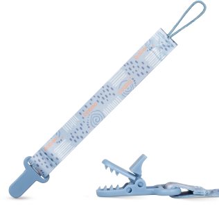 Baboo Textile Soother Holder клипс за биберон