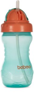 Baboo Cup with Silicone Straw láhev s brčkem