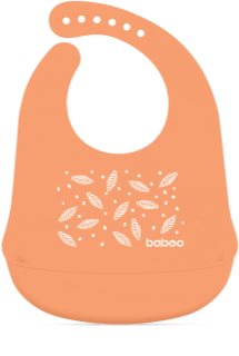 Baboo Silicone Bib śliniak Peachy Keen, 4m+ 1 szt.