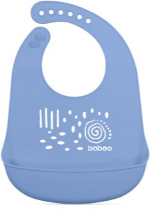 Baboo Silicone Bib podbradnik Blue Haze, 4m+ 1 kom