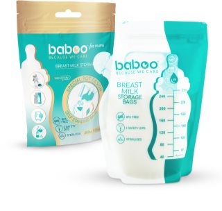 Baboo Breast Milk Storage Bags bags for breast milk storage 25x250 ml