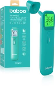 Baboo Duo Sense Infrared Forehead and Ear Thermometer termometr na podczerwień 1 szt.