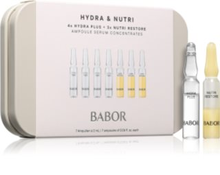 BABOR Ampoule Concentrates Hydra & Nutri set with nourishing and moisturising effect