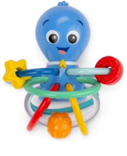 Baby Einstein Opus's Shake & Soothe Teether Toy & Rattle kousátko s chrastítkem 0 m+ 1 ks