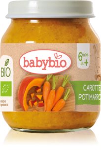 Babybio BIO mrkev a dýně dětský příkrm 130 g