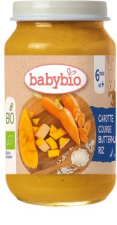 Babybio BIO mrkev, dýně a rýže dětský příkrm 200 g