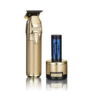 BaByliss PRO Fxone Skeleton FX799MBE professional trimmer for precision beard shaping Gold 1 pc