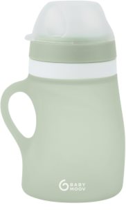 Babymoov Silicone Bottle Green dětská láhev 150 ml