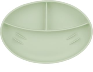 Babymoov Silicone Plate Green dělený talíř 1 ks