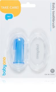 BabyOno Take Care First Toothbrush spazzolino da dito per bambini con astuccio