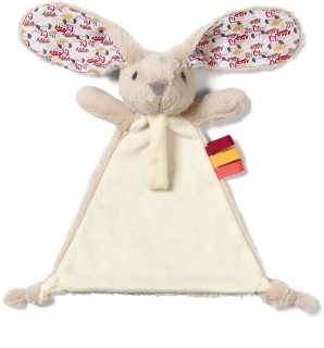 BabyOno Have Fun Cuddly Toy with a Dummy Holder plüss játék csattal Rabbit Milly 0 m+ 1 db