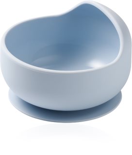 BabyOno Siilicone Plate 6m+ miska silikonowa z przyssawką