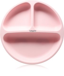 BabyOno Siilicone Plate 6m+ Silikonschüssel mit Saugnapf