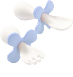 BabyOno Spoon and Fork 12m+ étkészlet tokkal