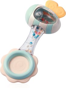BabyOno Rattle With Teether 3m+ gryzak z grzechotką