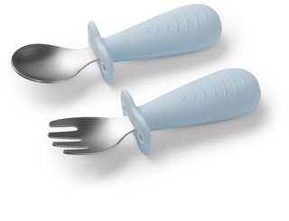 BabyOno Be Active Stainless Steel Spoon and Fork príbor