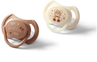 BabyOno Take Care Symmetrical Silicone Soothers Schnuller