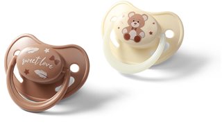 BabyOno Take Care Anatomical Silicone Soothers Schnuller