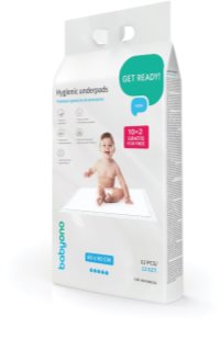 BabyOno Get Ready Hygienic Underpads jednorazowe maty do przewijania 60x90 cm 12 szt.