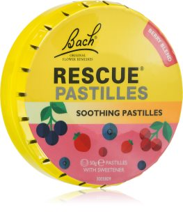 Bach® Flower Remedies RESCUE® Pastilky pastilky s rastlinnými extraktmi príchuť Forest Fruit 50 g