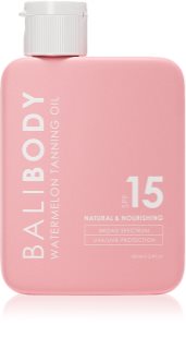 Bali Body Watermelon Tanning Oil ulei pentru plaja SPF 15 100 ml