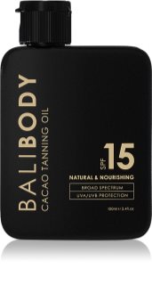 Bali Body Cacao Tanning Oil olej na opaľovanie SPF 15 100 ml