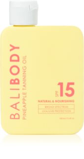 Bali Body Pineapple Tanning Oil олио за загар SPF 15 100 мл.
