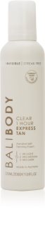 Bali Body Clear Express Tan spumă transparentă autobronzantă 225 ml