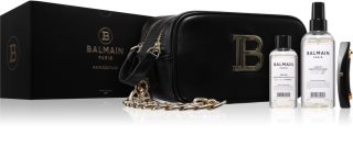 Balmain Hair Couture Toiletry Bag Black Gold confezione regalo da donna