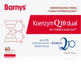 Barny's Koenzym Q10 kapsle pro podporu krevního oběhu a kognitivních funkcí 30 cps