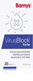 Barny's VirusBlock forte kapsle pro podporu imunitního systému 20 cps